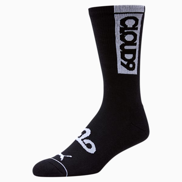 PUMA x CLOUD9 Crew Socks [1 Pair], BLACK/WHITE, extralarge